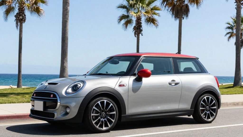2017 Mini Cooper S by the Gold Coast beach