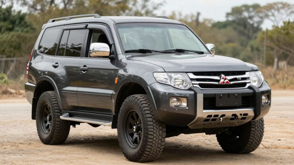 2015 Mitsubishi Pajero 3.2 Diesel SUV exterior view.