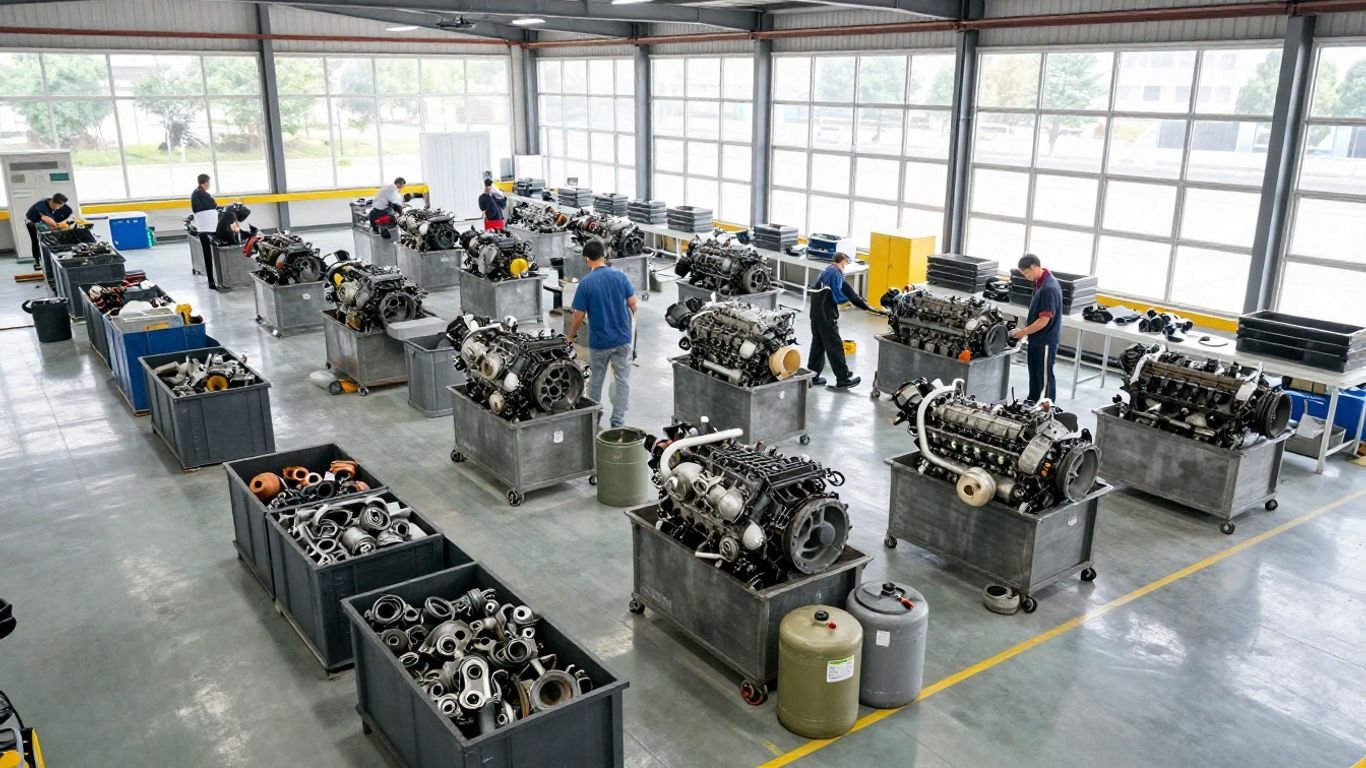 Sustainable engine recycling: How to recover value, reduce waste, and build a circular process